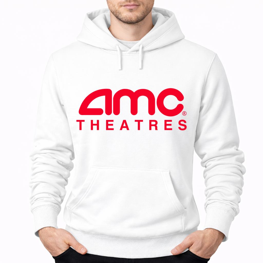 Men's AMC Theatres Pullover Hoodie - White