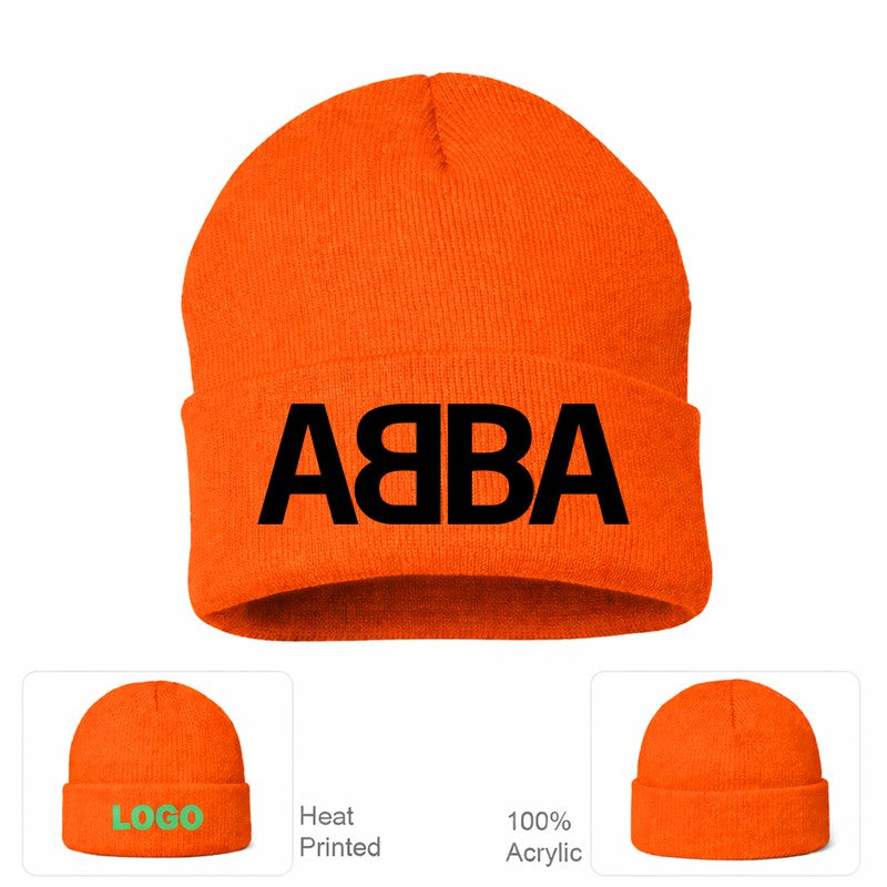 ABBA Beanie Hat - Orange
