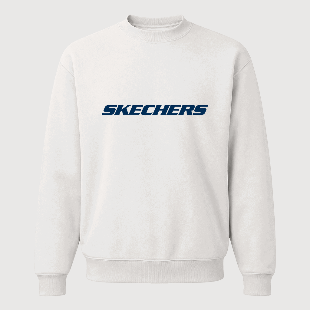 Men's Skechers Crewneck Sweatshirt - White
