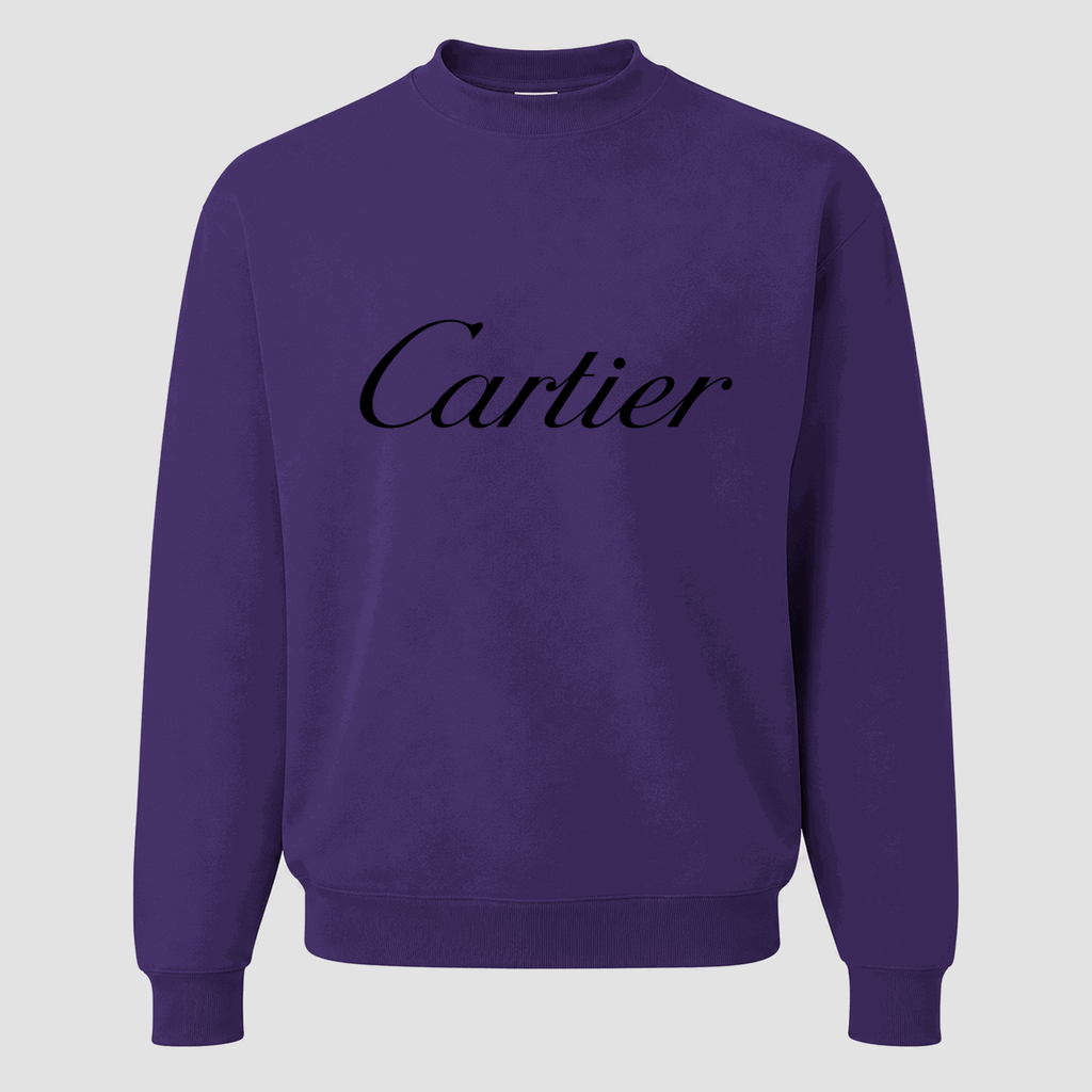 Men's Cartier Crewneck Sweatshirt - Purple