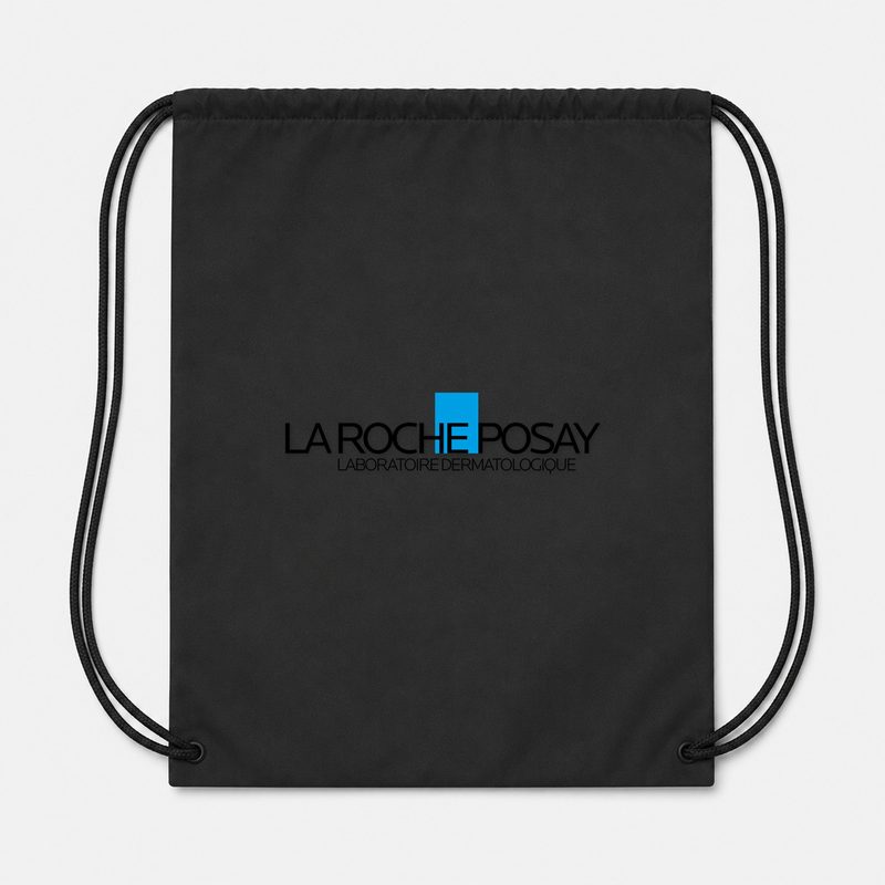 LA Roche Posay Drawstring Bag - Black
