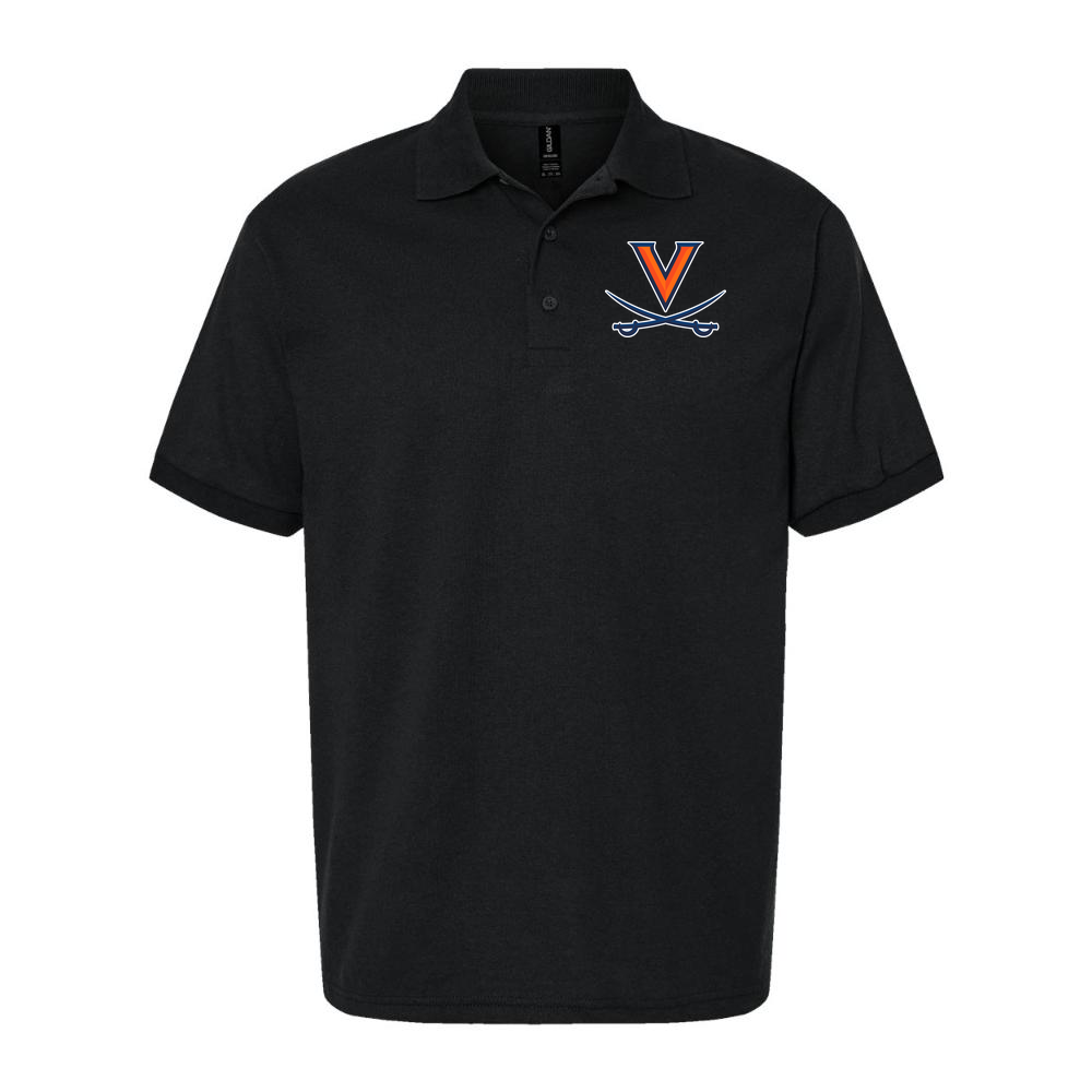 Men's Virginia Cavaliers Dry Blend Polo - Black