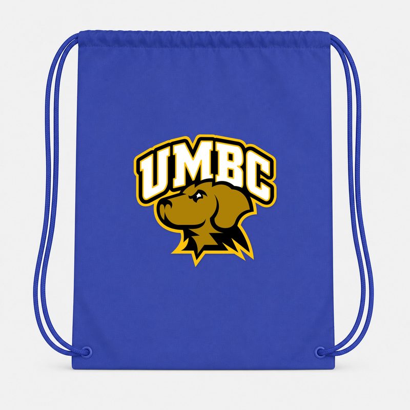 UMBC Retrievers Drawstring Bag - Blue