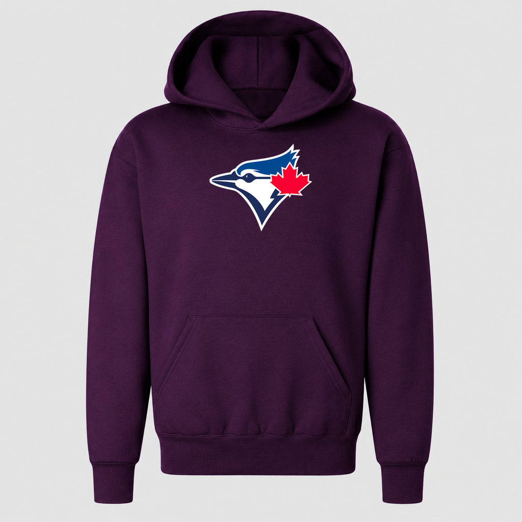 Youth Toronto Blue Jays Pullover Hoodie - Purple