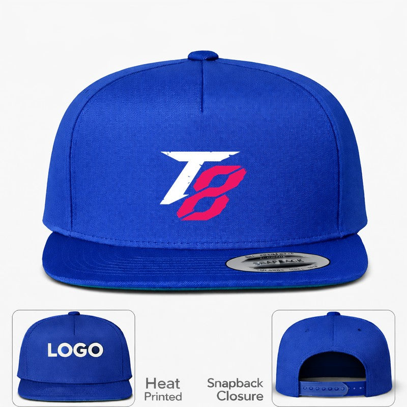 Tekken 8 White Logo Snapback Hat