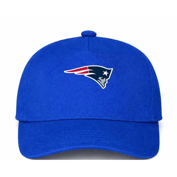 New England Patriots NFL Logo Blue Dad Baseball Cap Hat