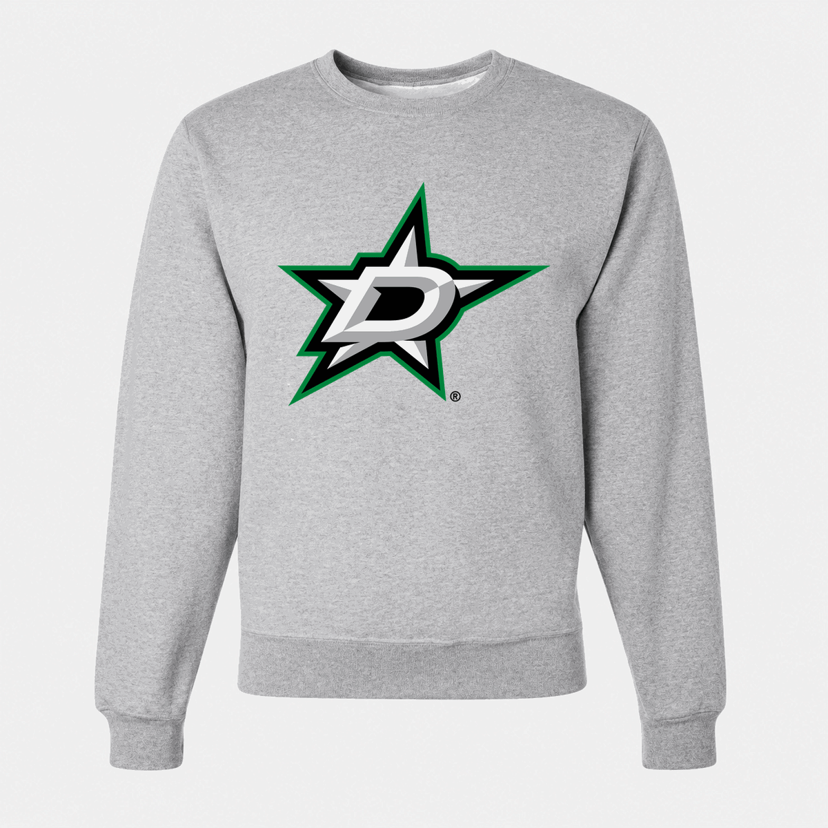 Men's Dallas Stars Crewneck Sweatshirt - Gray