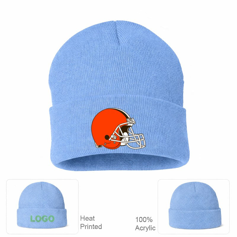 Cleveland Browns Sky Blue Beanie Hat