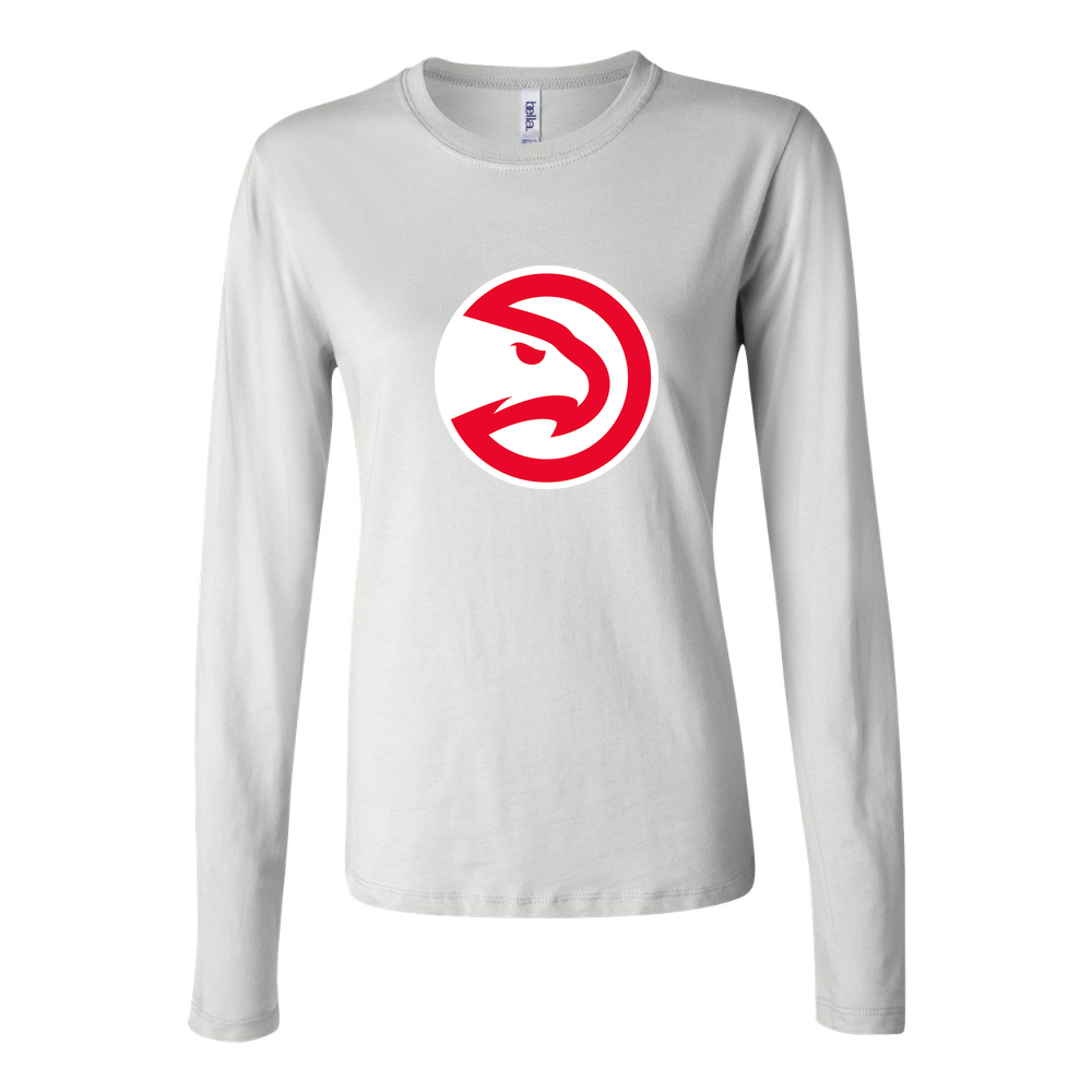 Women's Atlanta Hawks Long Sleeve T-Shirt - White
