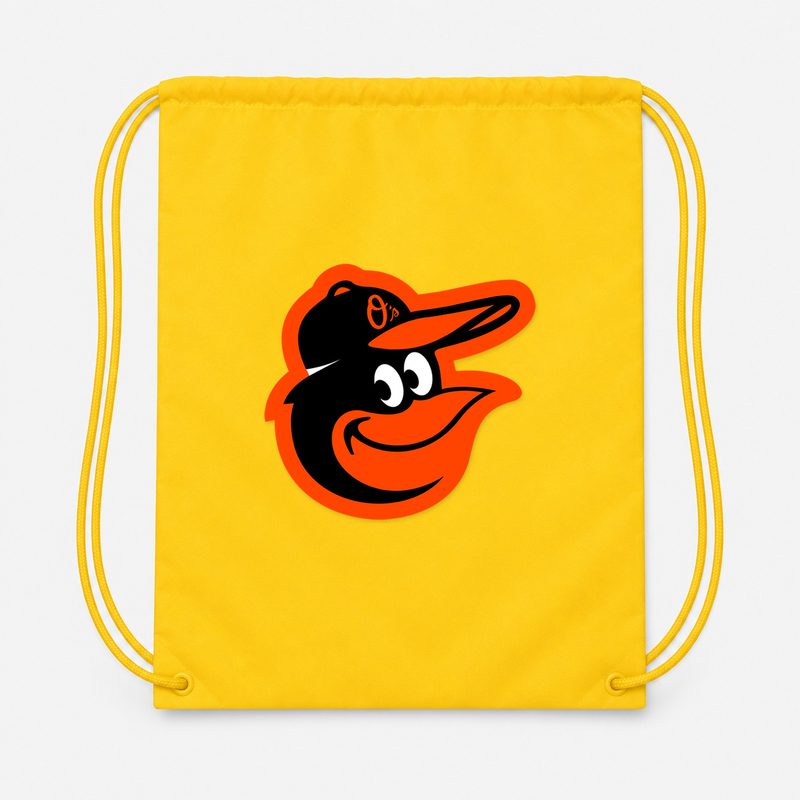 Baltimore Orioles Drawstring Bag - Yellow