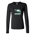 Women's Wagner Seahawks Long Sleeve T-Shirt - Black
