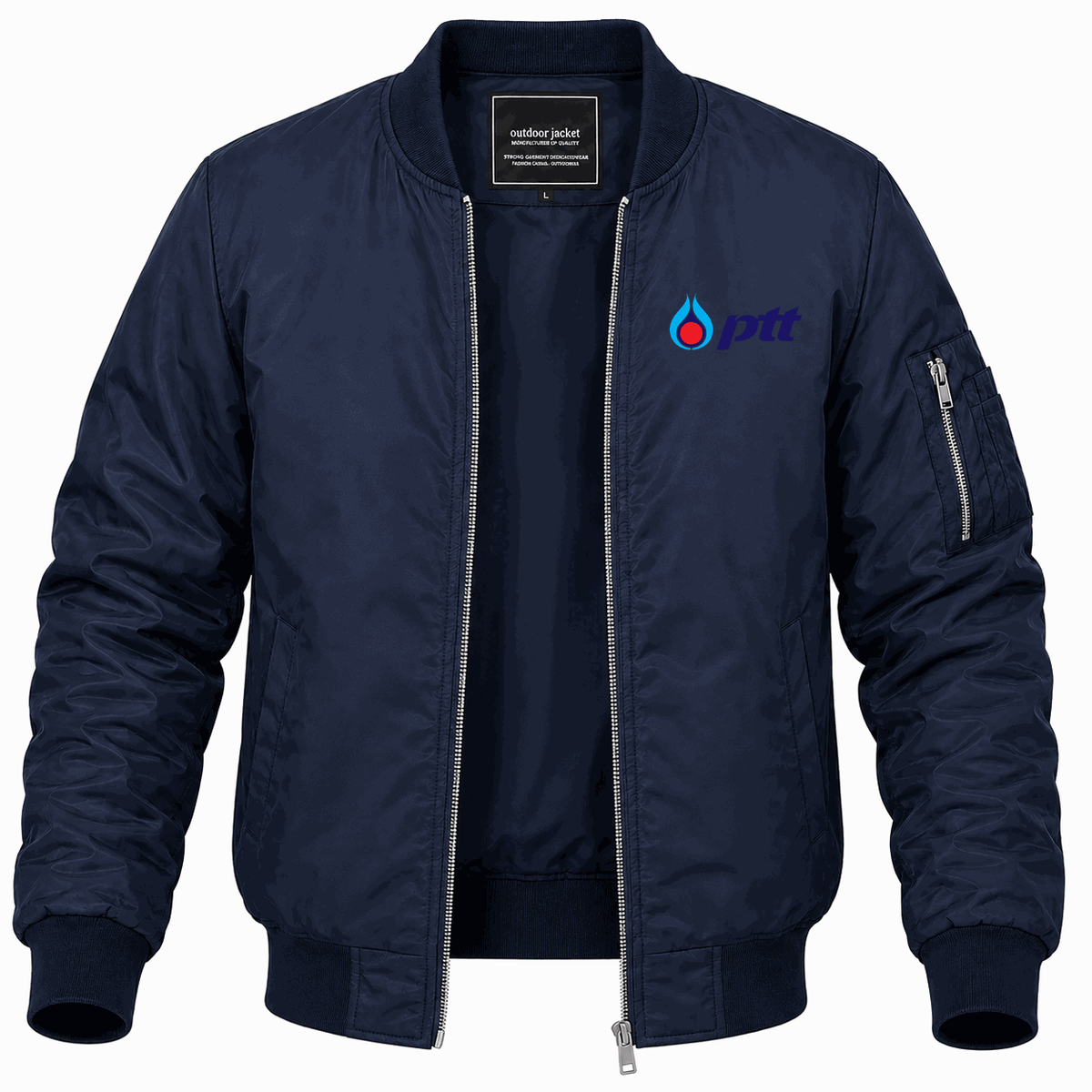 Men's PTT Lightweight Bomber Jacket - Navy