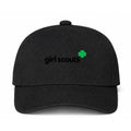 Girl Scout Logo Black Dad Baseball Cap Hat