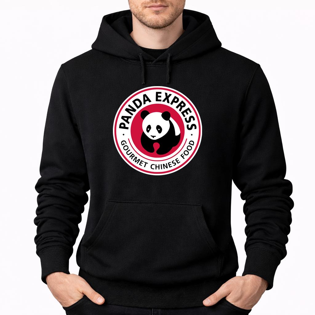 Men's Panda Express Pullover Hoodie - Black