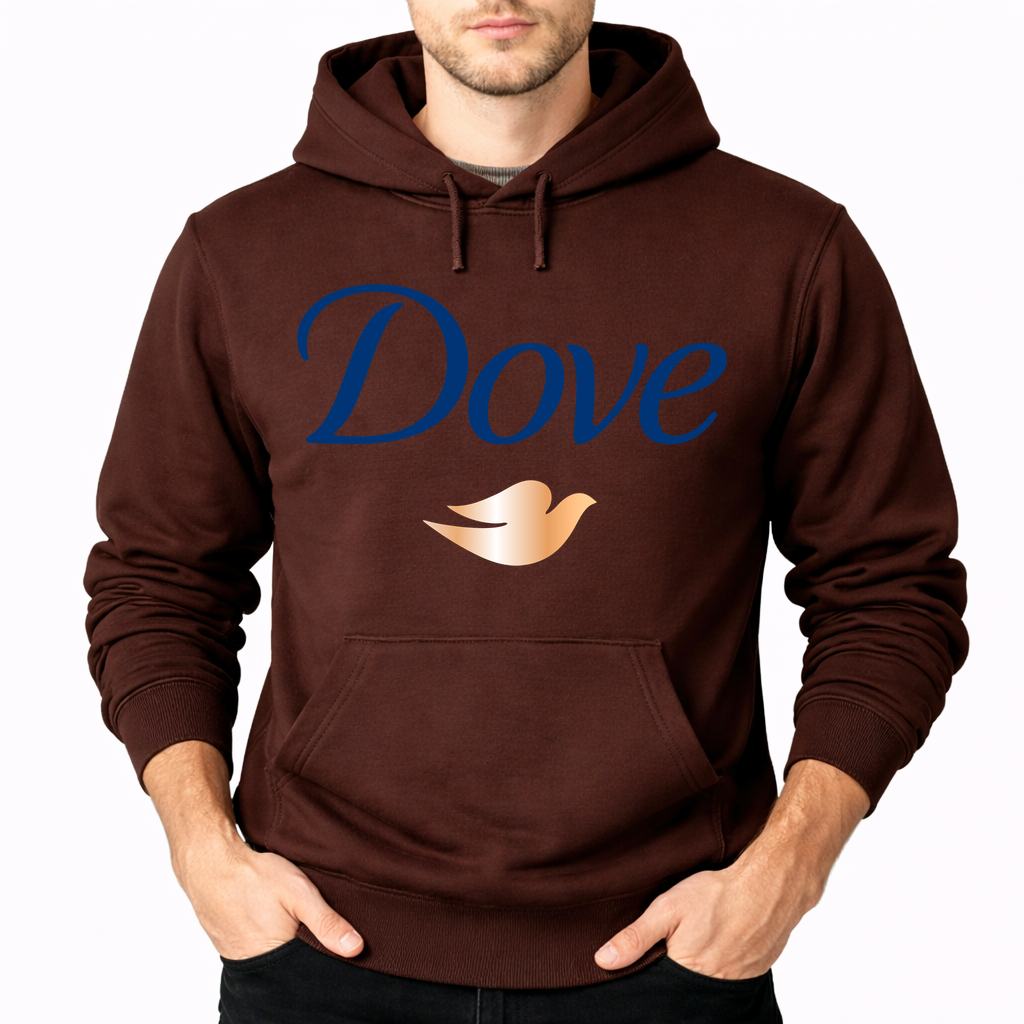 Men's Dove Pullover Hoodie - Brown