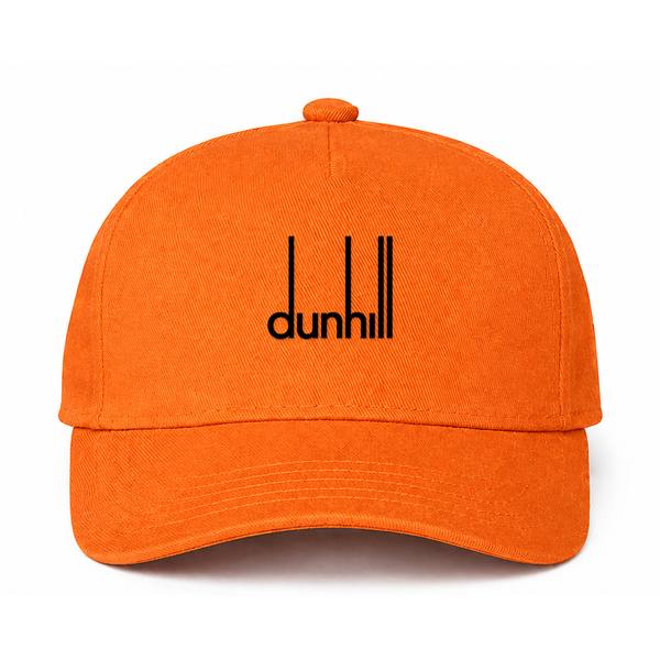 Dunhill Black Logo Orange Dad Baseball Cap Hat
