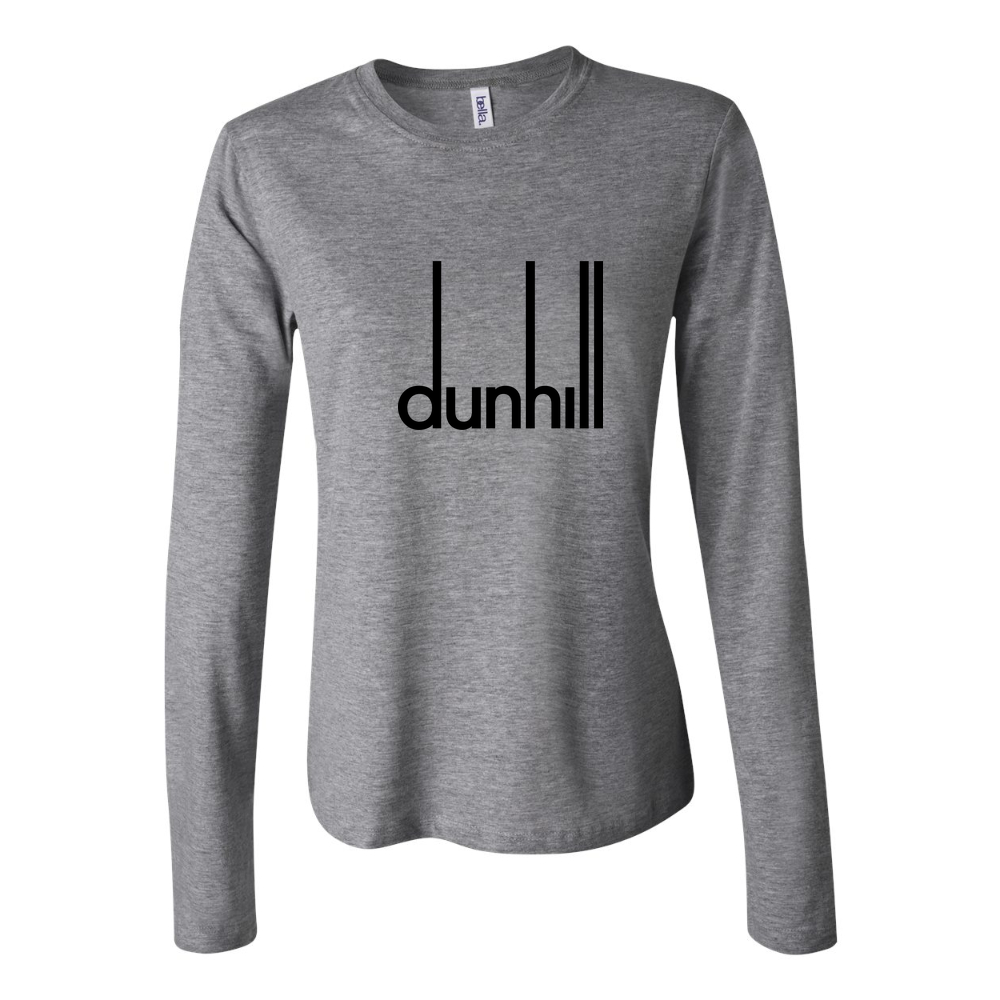 Women's Dunhill black Long Sleeve T-Shirt - Gray