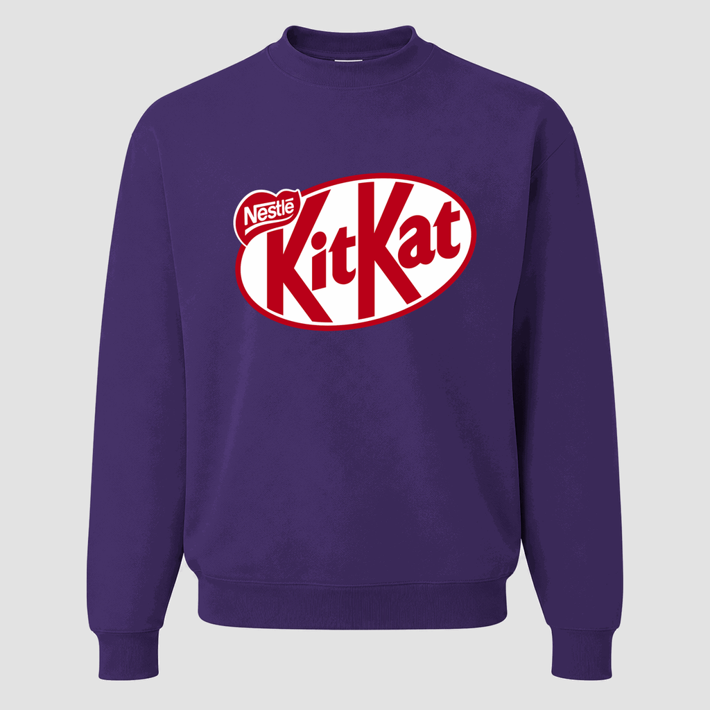 Men's Kit Kat Crewneck Sweatshirt - Purple