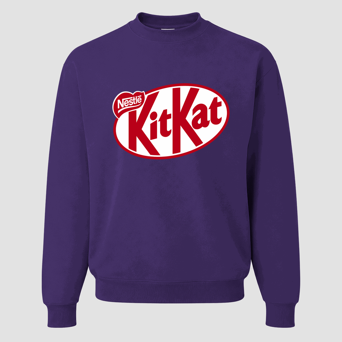 Men's Kit Kat Crewneck Sweatshirt - Purple