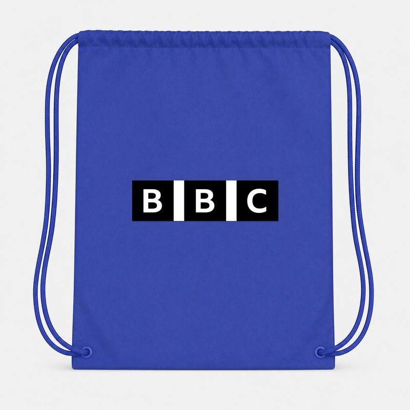 Bbc Drawstring Bag - Blue