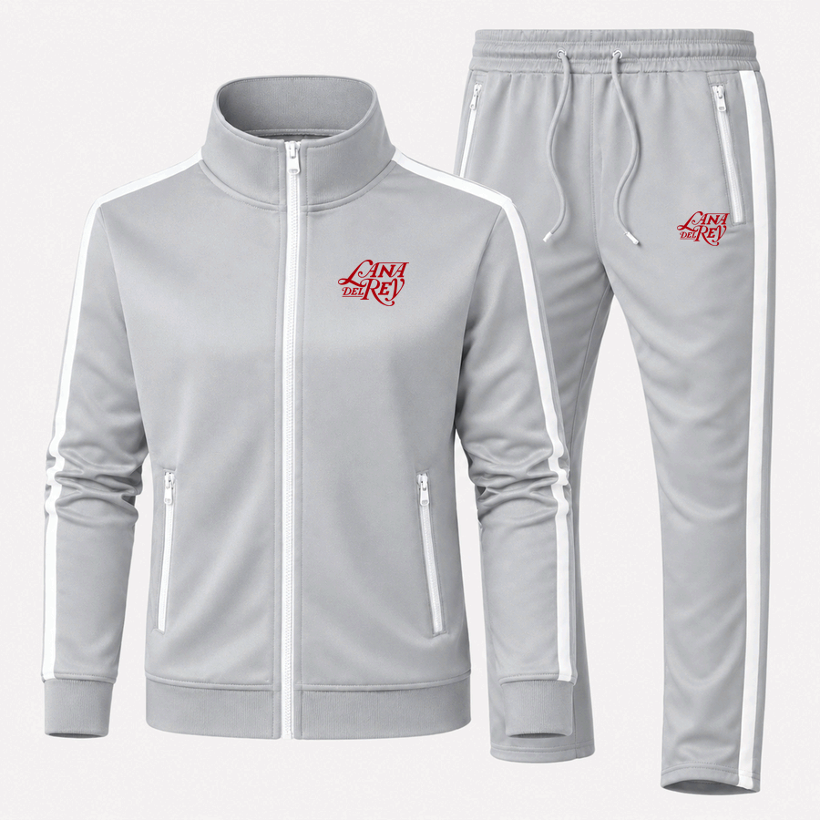 Lana Del Rey tracksuit in Gray