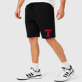 Men's Texas Rangers Cotton Shorts - Black