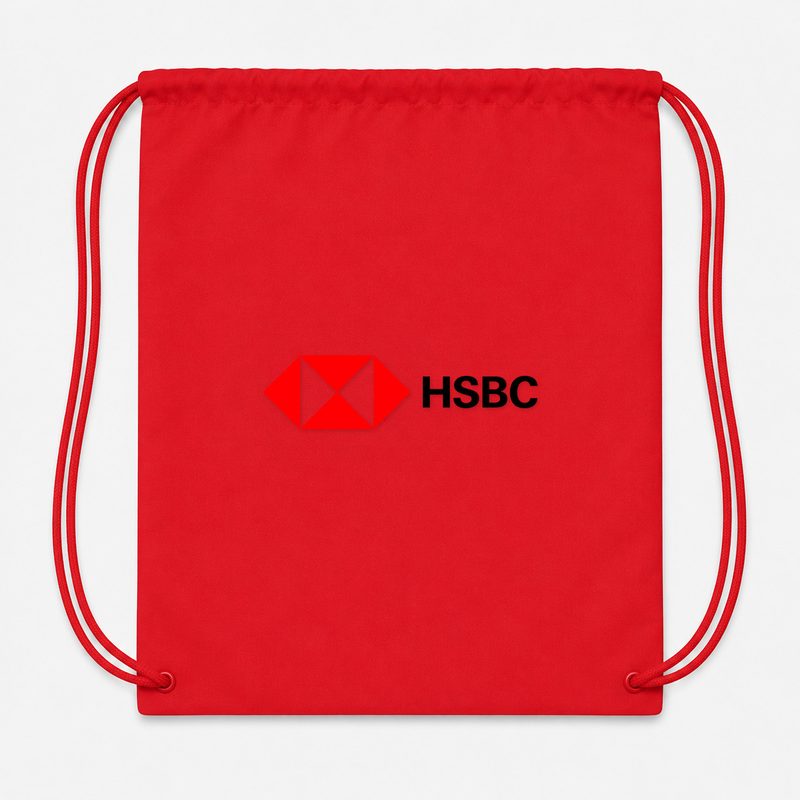 HSBC Min Drawstring Bag - Red