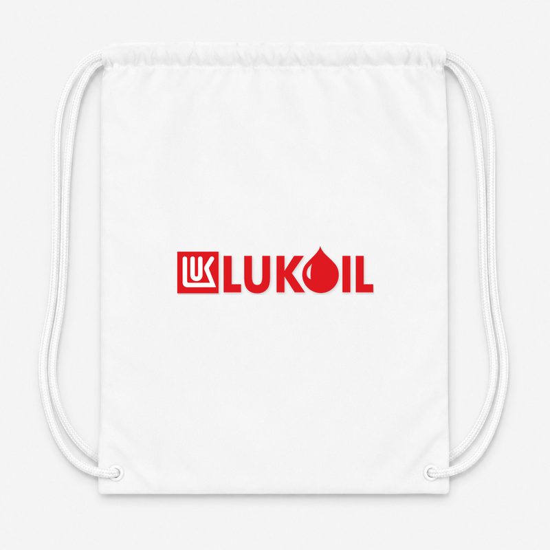 Lukoil Drawstring Bag - White