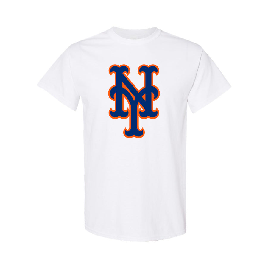 Youth's New York Mets Cotton T-Shirt - White