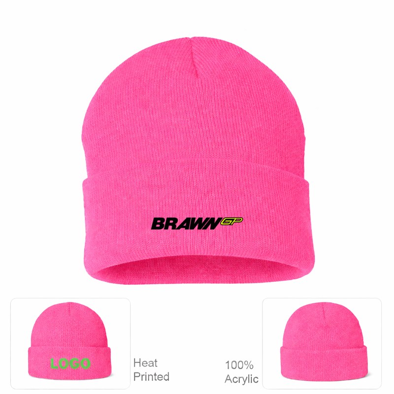 Formula 1 Brawn GP Beanie Hat - Pink