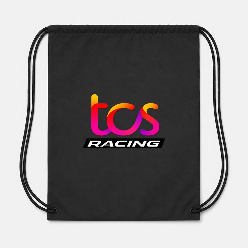 TCS Racing Drawstring Bag - Black