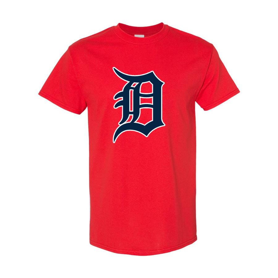 Men's Detroit Tigers Cotton T-Shirt - Red