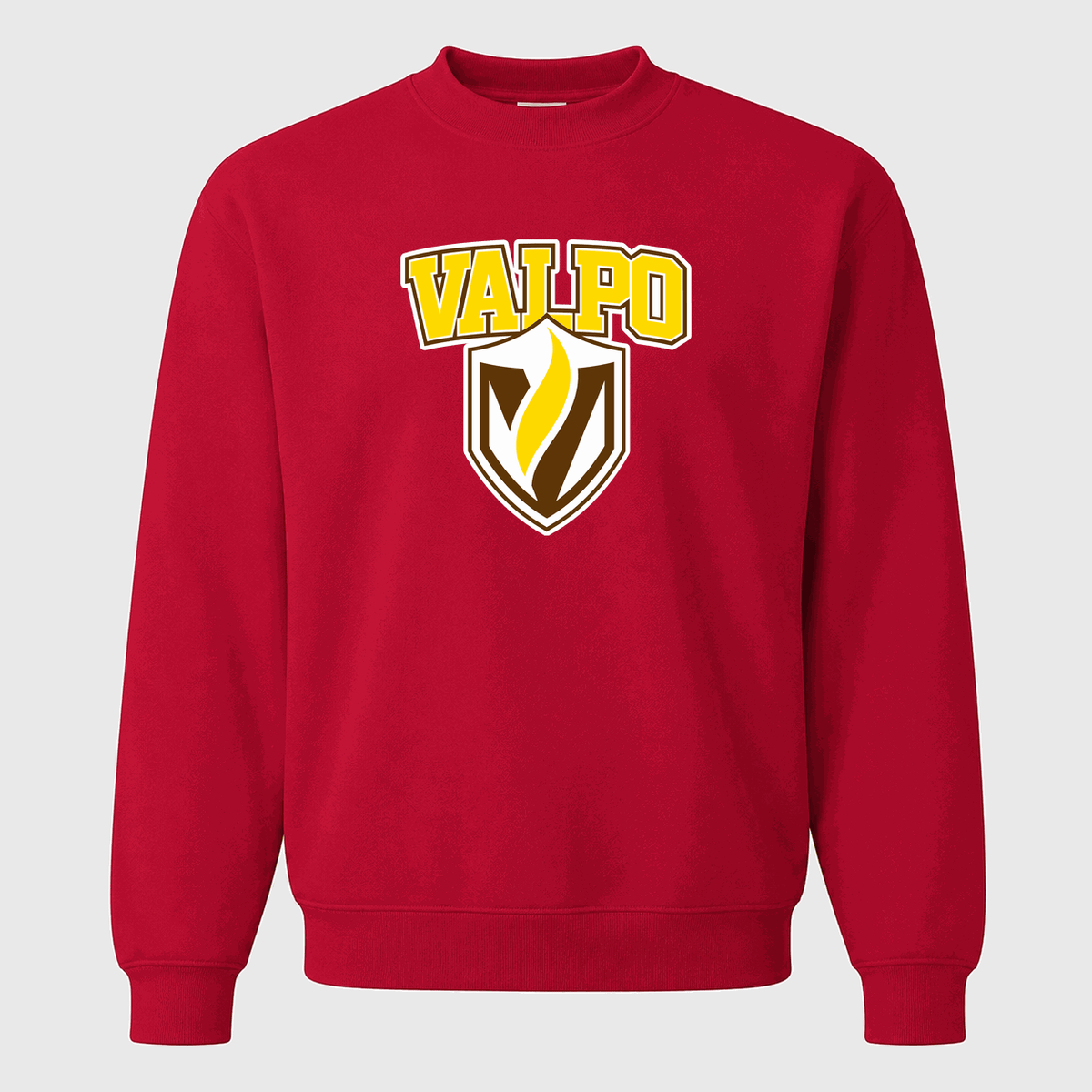 Men's Valparaiso Crusaders Crewneck Sweatshirt - Red