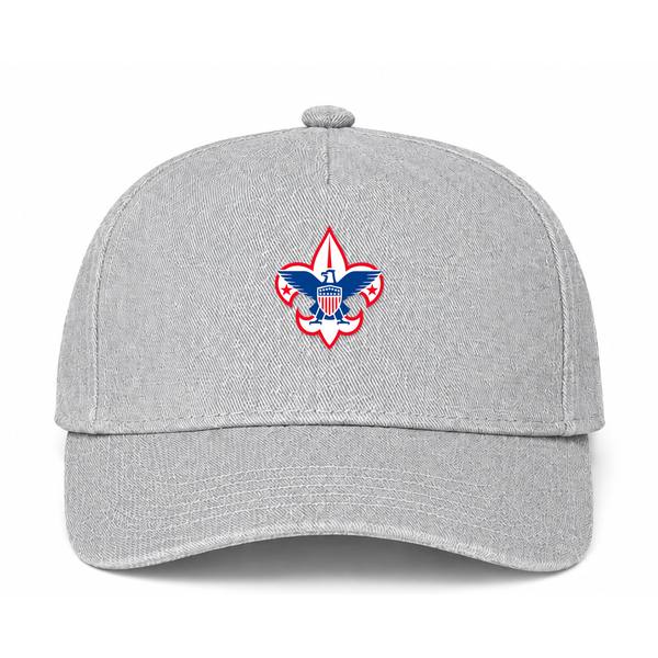 Boy Scout Logo Gray Dad Baseball Cap Hat