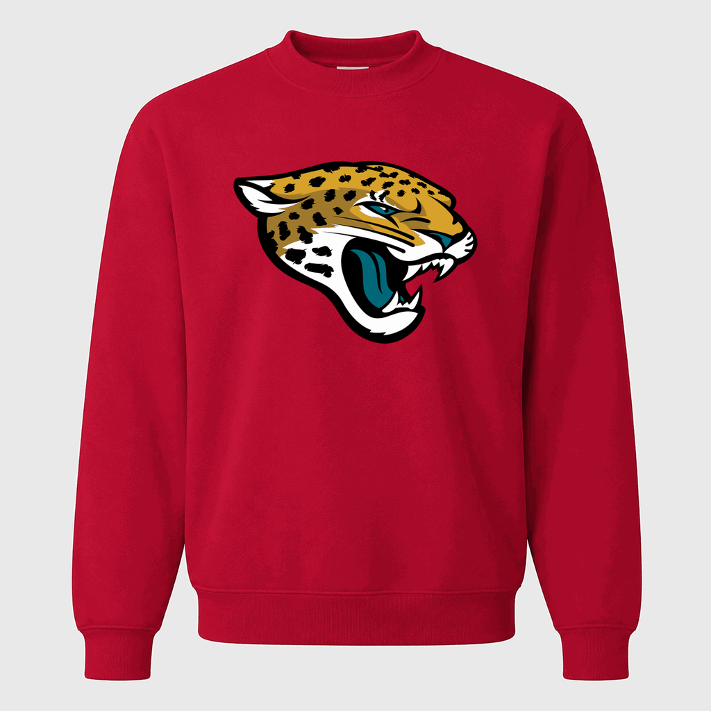 Men's Jacksonville Jaguars Crewneck Sweatshirt - Red