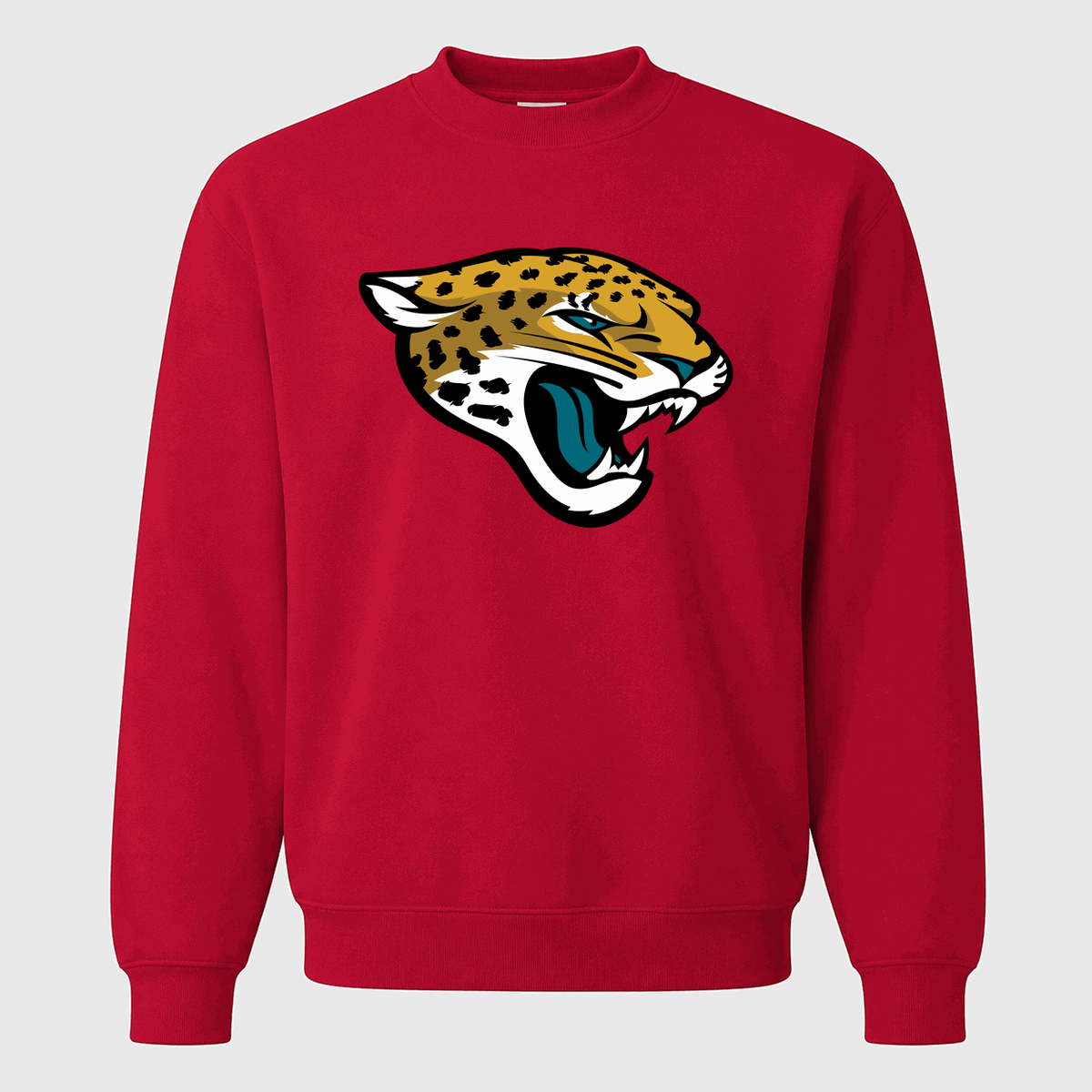 Men's Jacksonville Jaguars Crewneck Sweatshirt - Red