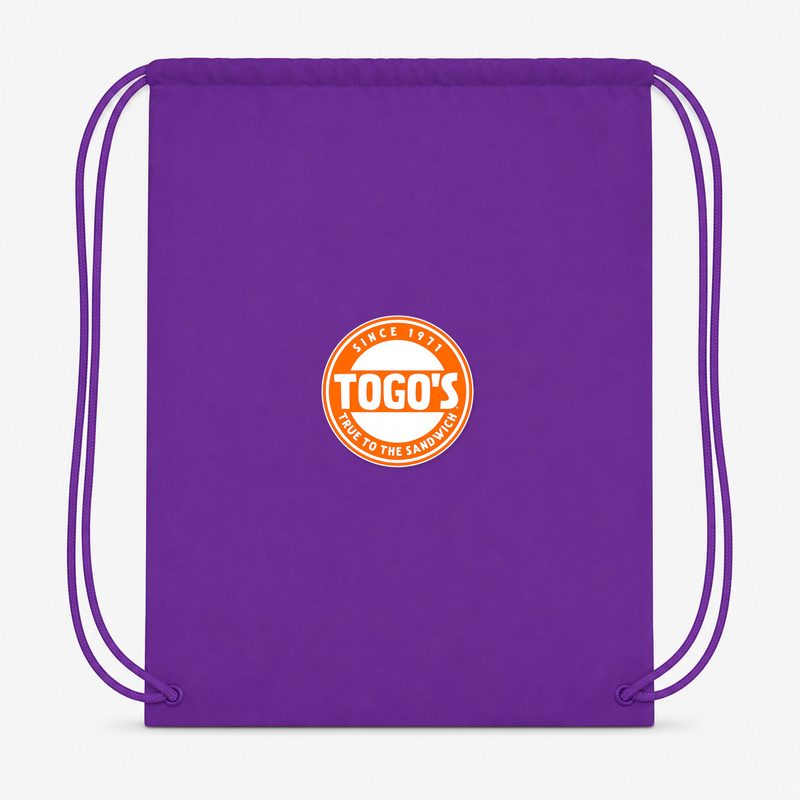 Togos Drawstring Bag - Purple