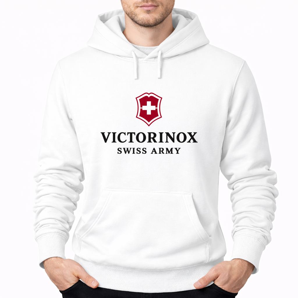 Men's Victorinox Swiss Army Pullover Hoodie - White