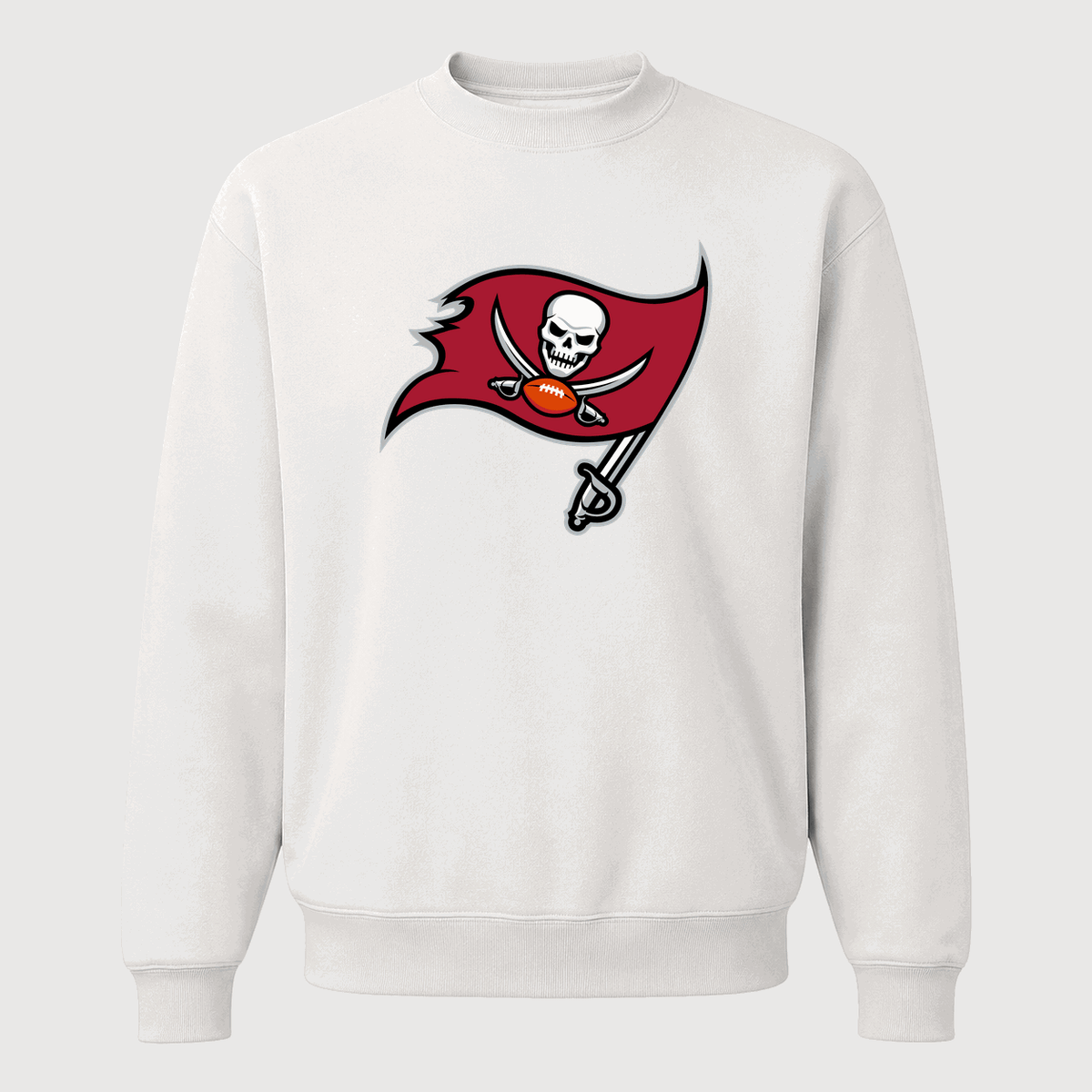 Men's Tampa Bay Buccaneers Crewneck Sweatshirt - White