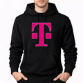 Men's T Mobile Pullover Hoodie - Black