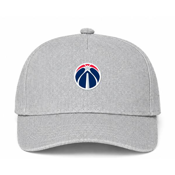 Washington Wizards NBA Logo Gray Dad Baseball Cap Hat