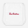 Tim Hortons Drawstring Bag - White