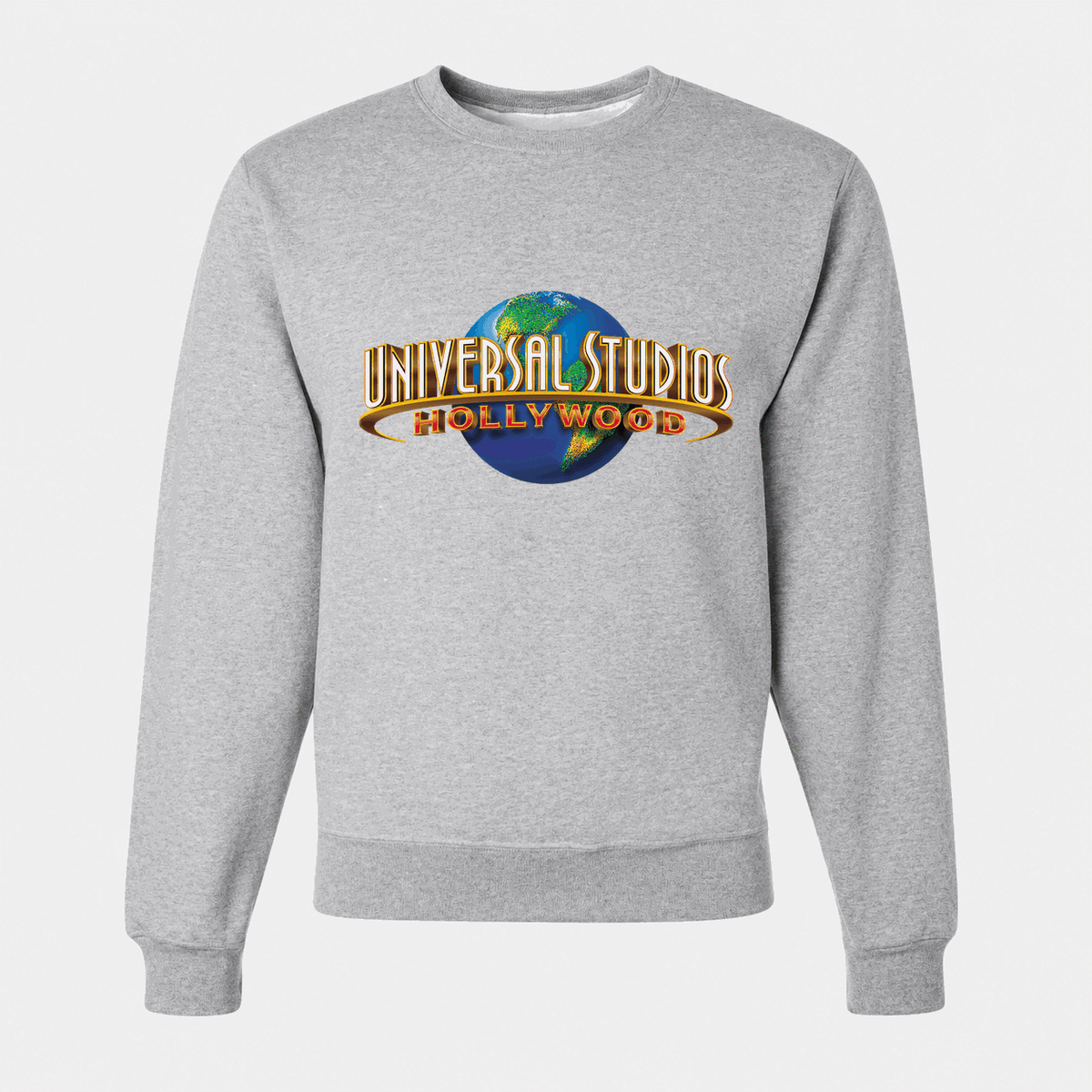 Men's Universal Studios Hollywood Crewneck Sweatshirt - Gray