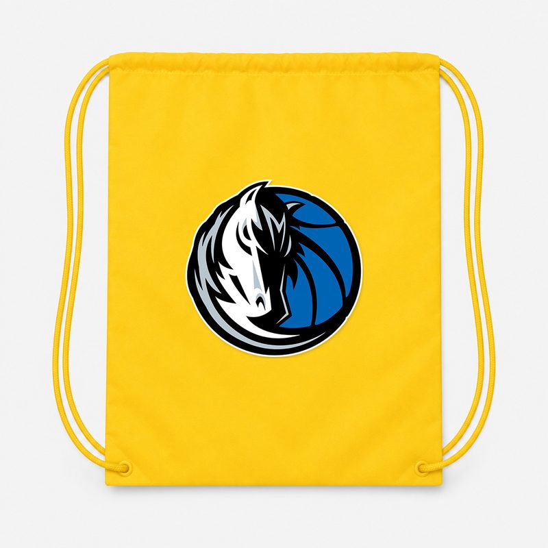 Dallas Mavericks Drawstring Bag - Yellow