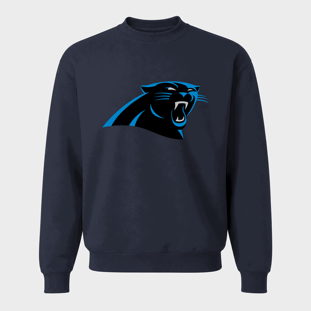 Men's Carolina Panthers Crewneck Sweatshirt - Navy