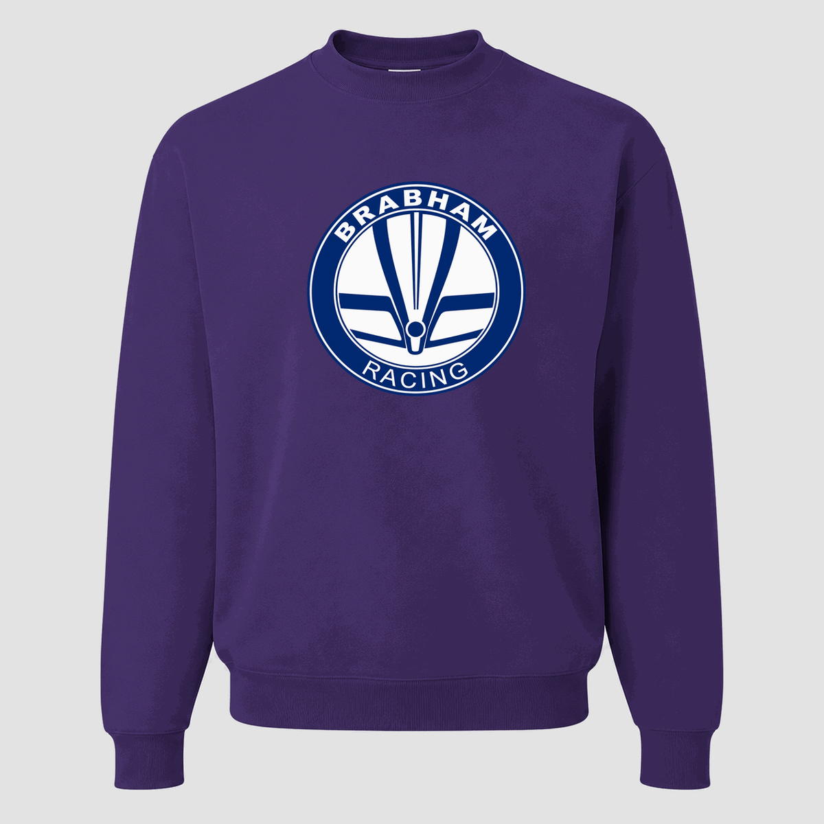 Men's Brabham Racing Crewneck Sweatshirt - Purple