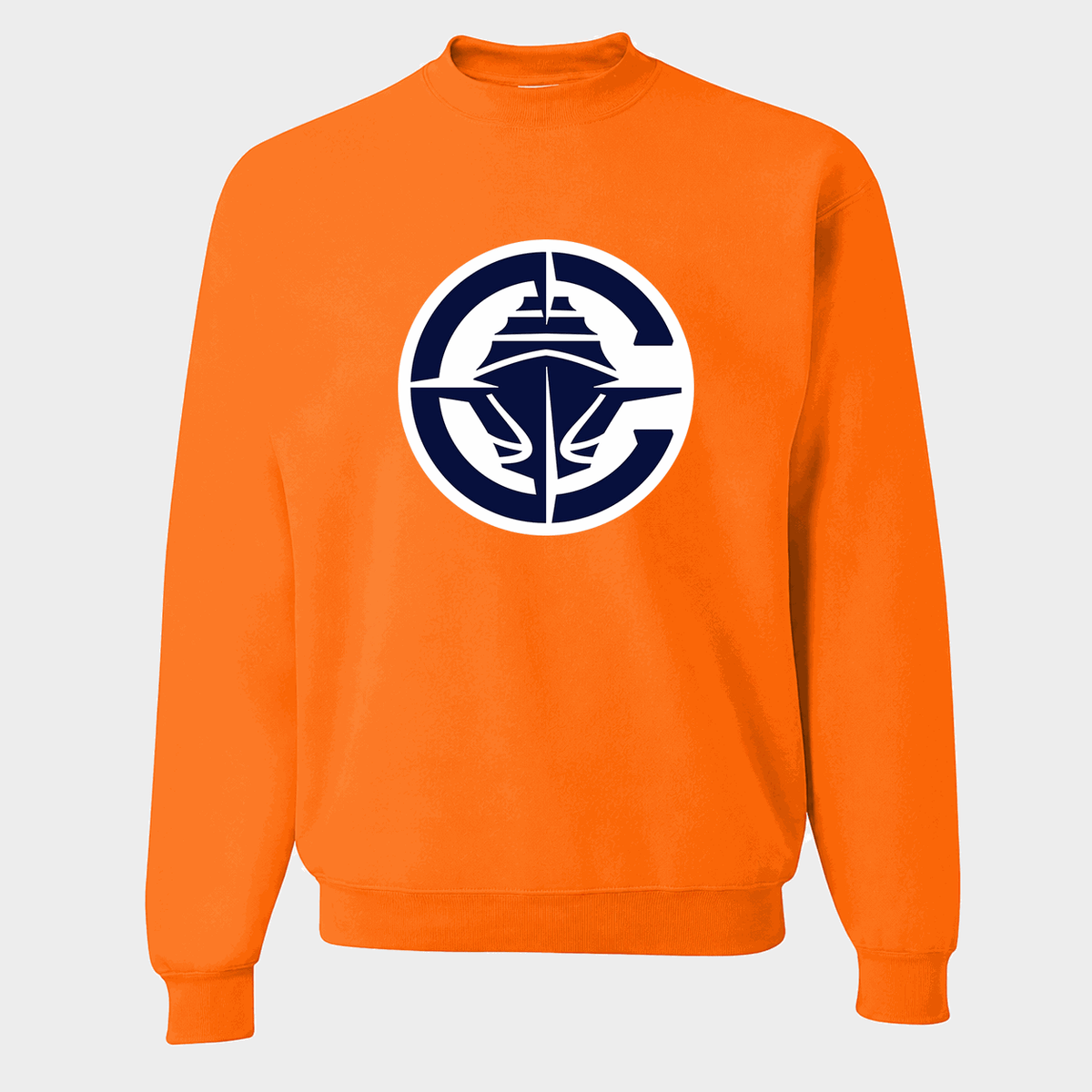 Men's Los Angeles Clippers Crewneck Sweatshirt - Orange