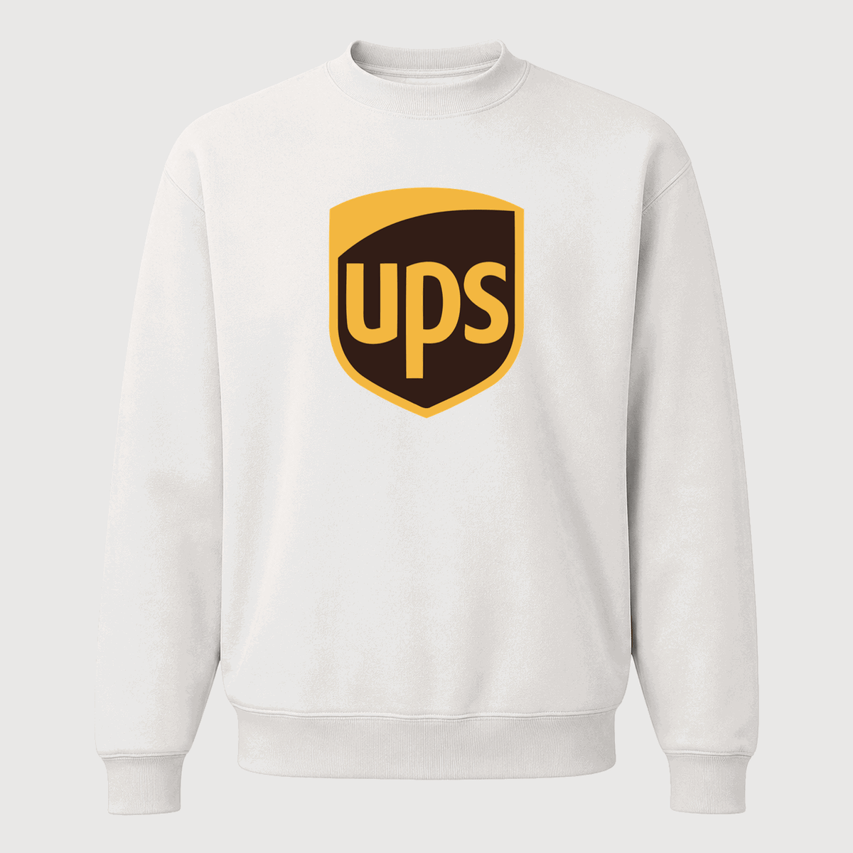 Men's UPS Crewneck Sweatshirt - White