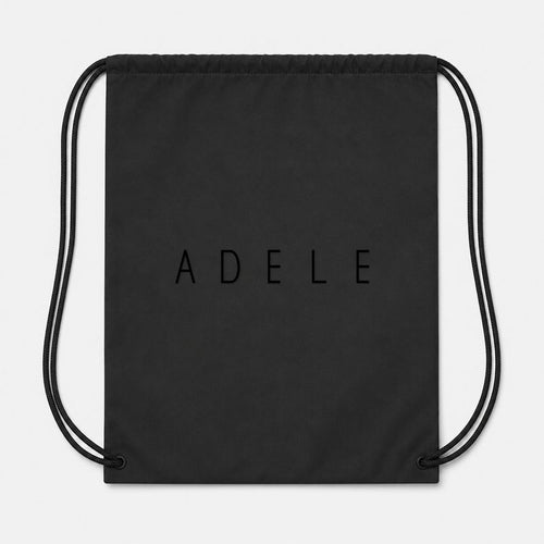 Adele Drawstring Bag - Black