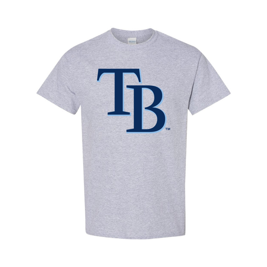 Men's Tampa Bay Rays Cotton T-Shirt - Gray
